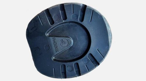Neu besohlter Hufschuh